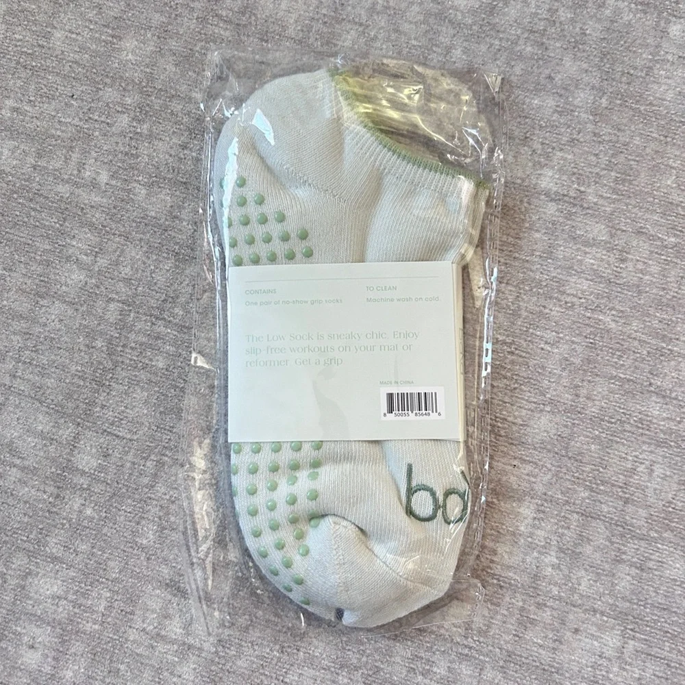 NWT Bala The Low Sock in Color Sage / Size Medium - Pilates, Barre, Yoga